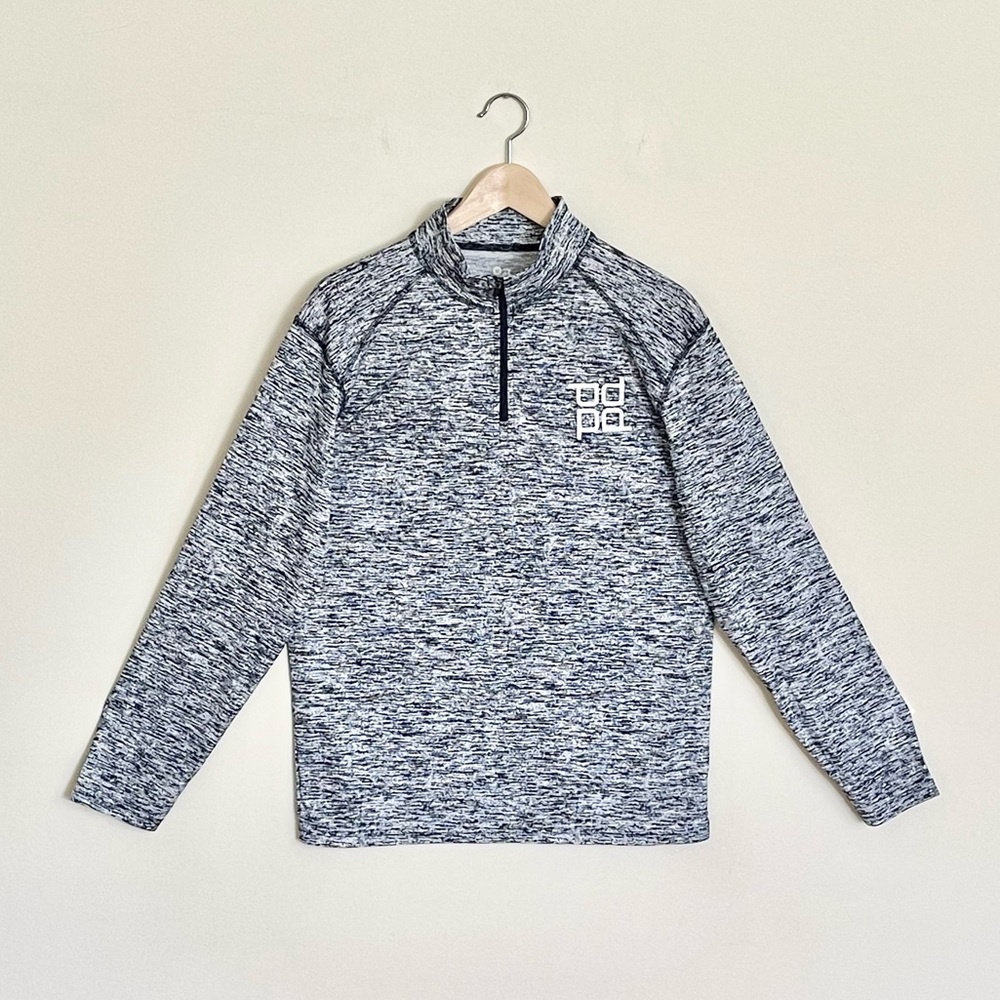 Paddletek Pickleball 1/4 Zip Static Gray Active Pullover Men’s size Medium